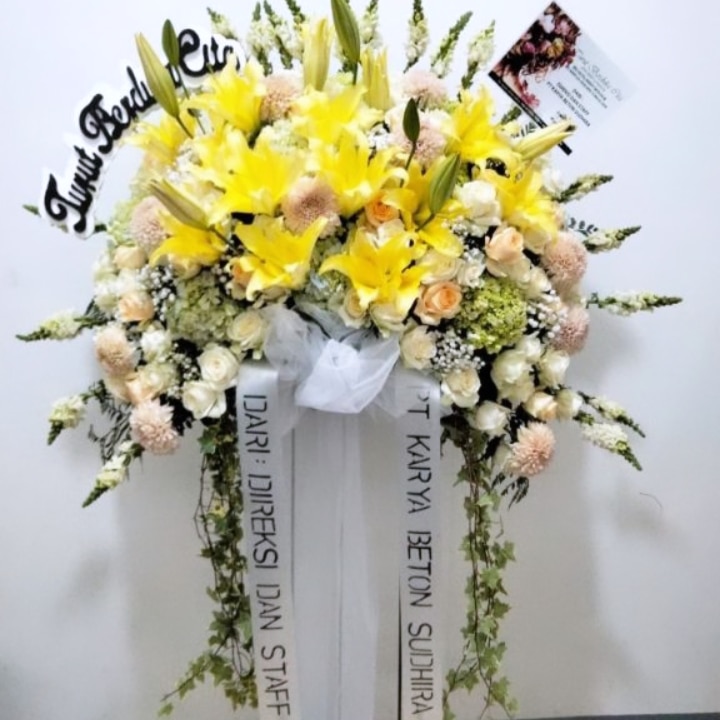 Standing flower dekorasi