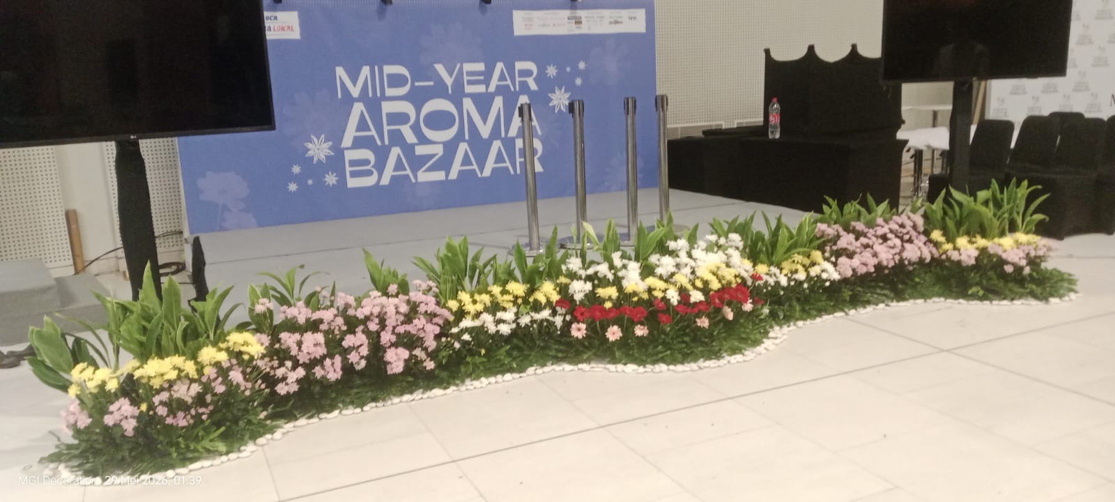 Dekorasi venue acara