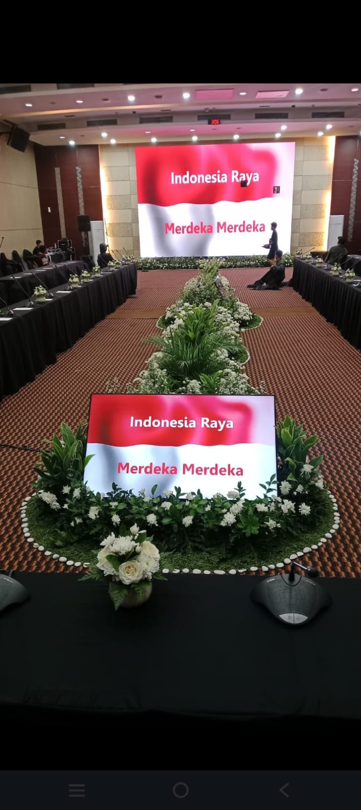 Dekorasi panggung event